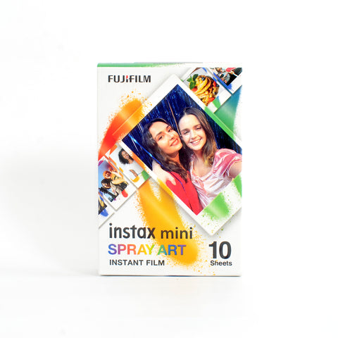 Instax Mini Film Spray Art