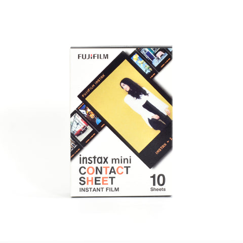 Instax Mini Film Contact Sheet