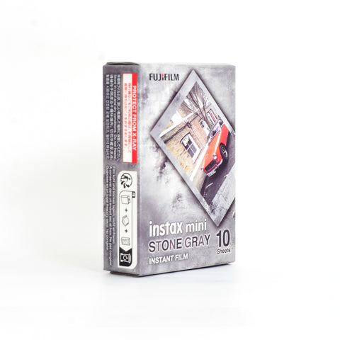Instax Mini Film Stone Gray