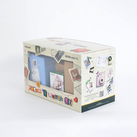 Instax Camera Mini 12 'Patch N Match' Kit