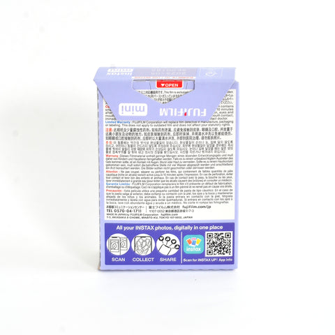Instax Mini Film Soft Lavander