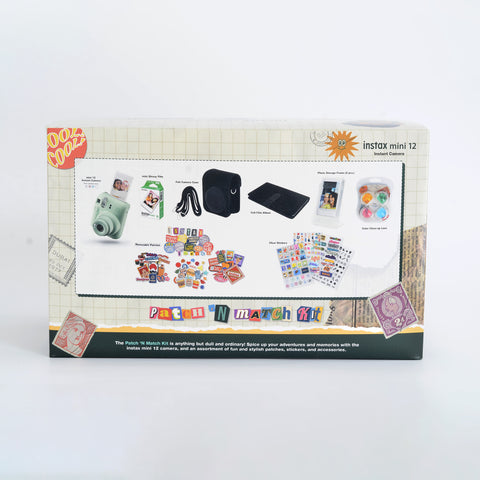 Instax Camera Mini 12 'Patch N Match' Kit