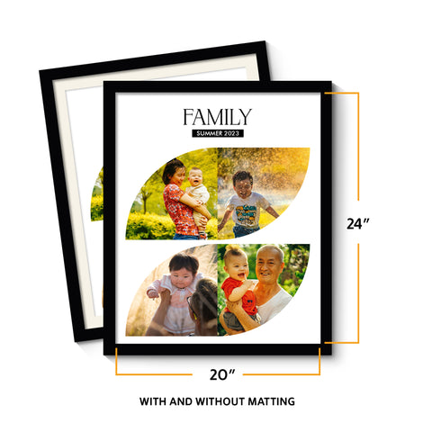20 x 24 Photo Collage | Family Collection