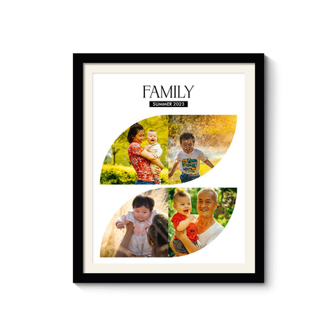 20 x 24 Photo Collage | Family Collection