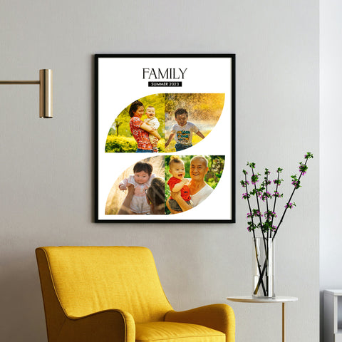 20 x 24 Photo Collage | Family Collection