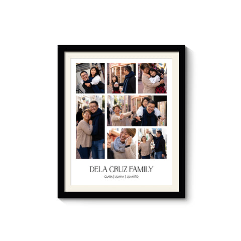 20 x 24 Photo Collage | Family Collection
