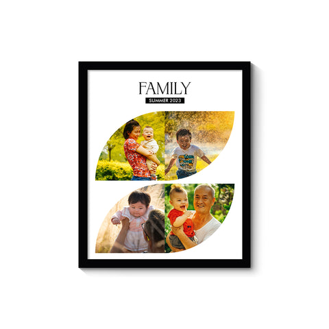 16 x 20 Photo Collage | Family Collection