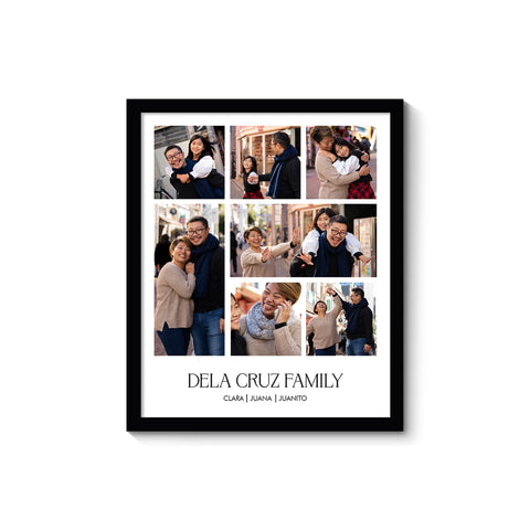 16 x 20 Photo Collage | Family Collection