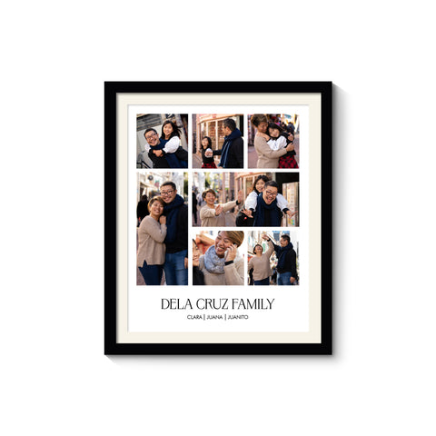 16 x 20 Photo Collage | Family Collection