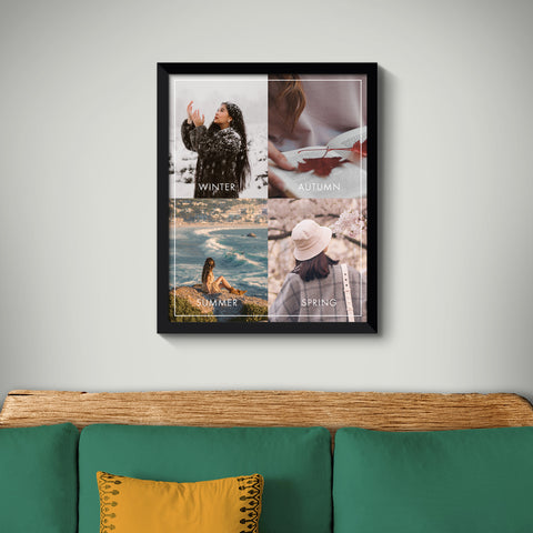 16 x 20 Photo Collage | Time Capsule Collection