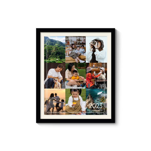 16 x 20 Photo Collage | Time Capsule Collection