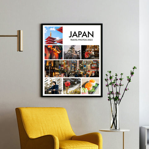 20 x 24 Photo Collage | Travel Collection