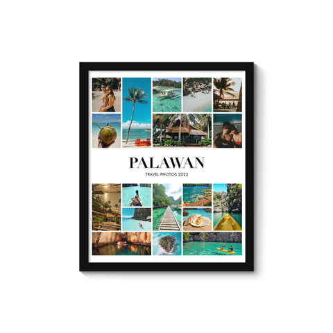 16 x 20 Photo Collage | Travel Collection