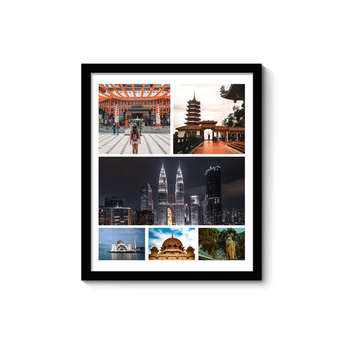 20 x 24 Photo Collage | Travel Collection