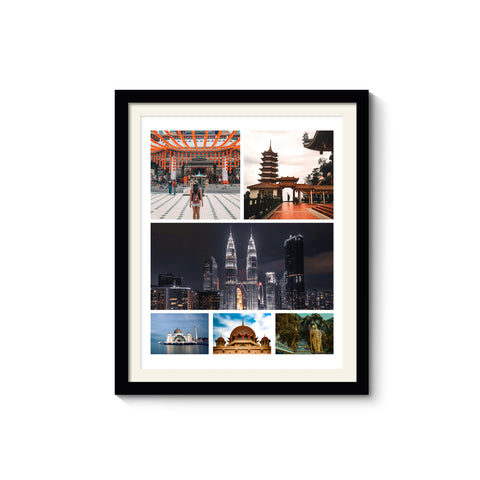 20 x 24 Photo Collage | Travel Collection