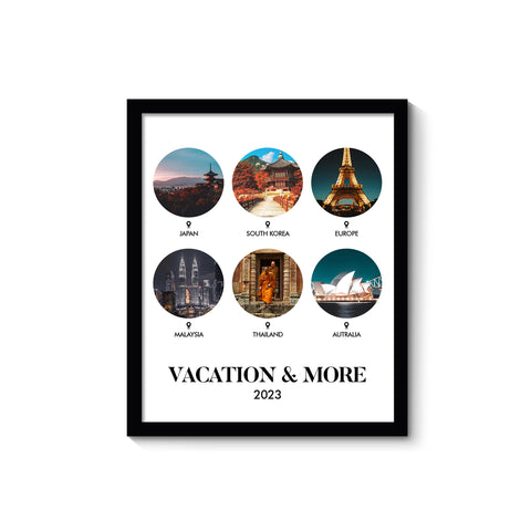 20 x 24 Photo Collage | Travel Collection