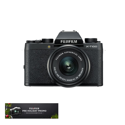 Fujifilm X-T100 with XC 15-45 mm kit